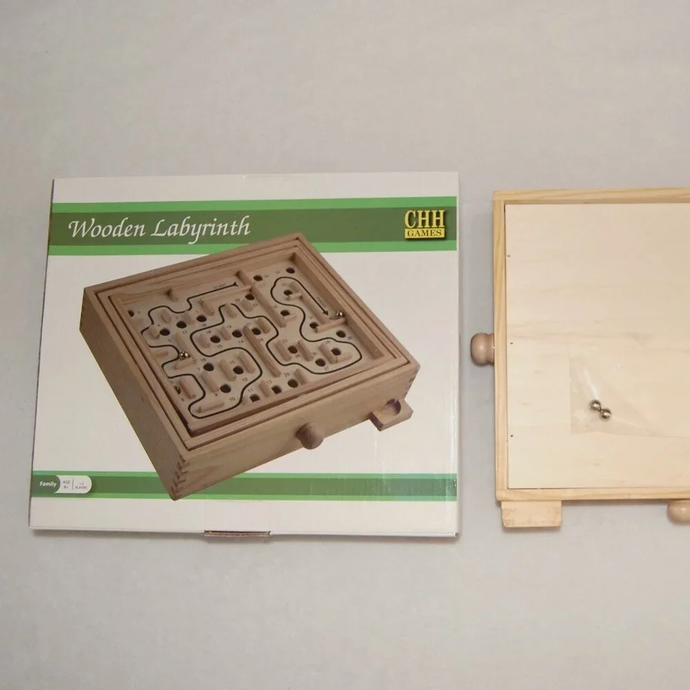 NIB Wooden Labyrinth Game - Picture 10 of 12